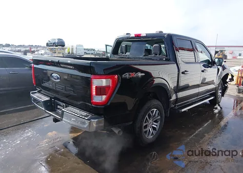 2022 Ford F-150 Lariat из США, поврежденный, VIN 1FTFW1E50NFA58312